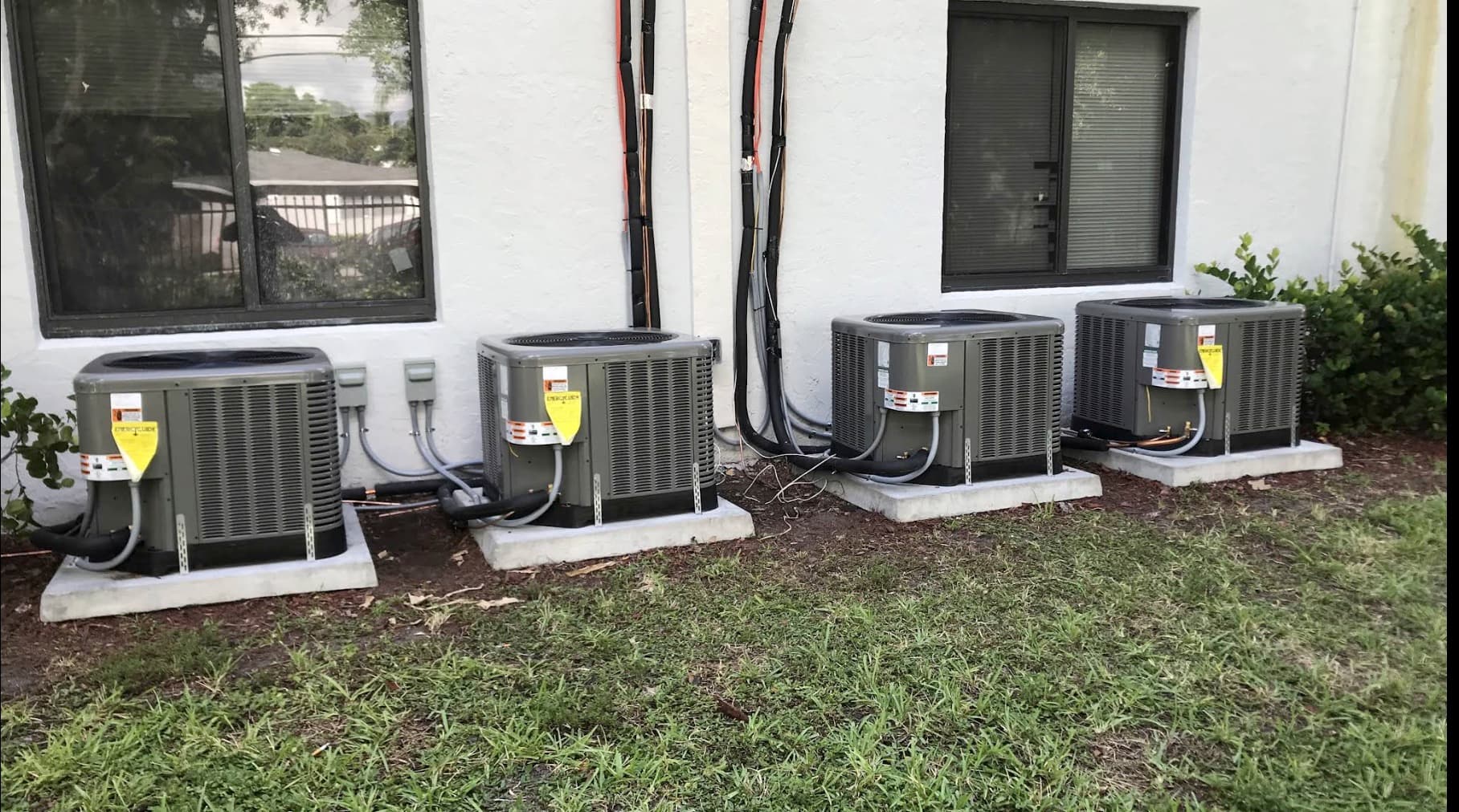 AC units installed by Fresh Air & Heat